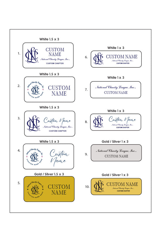 NCL Name Tags