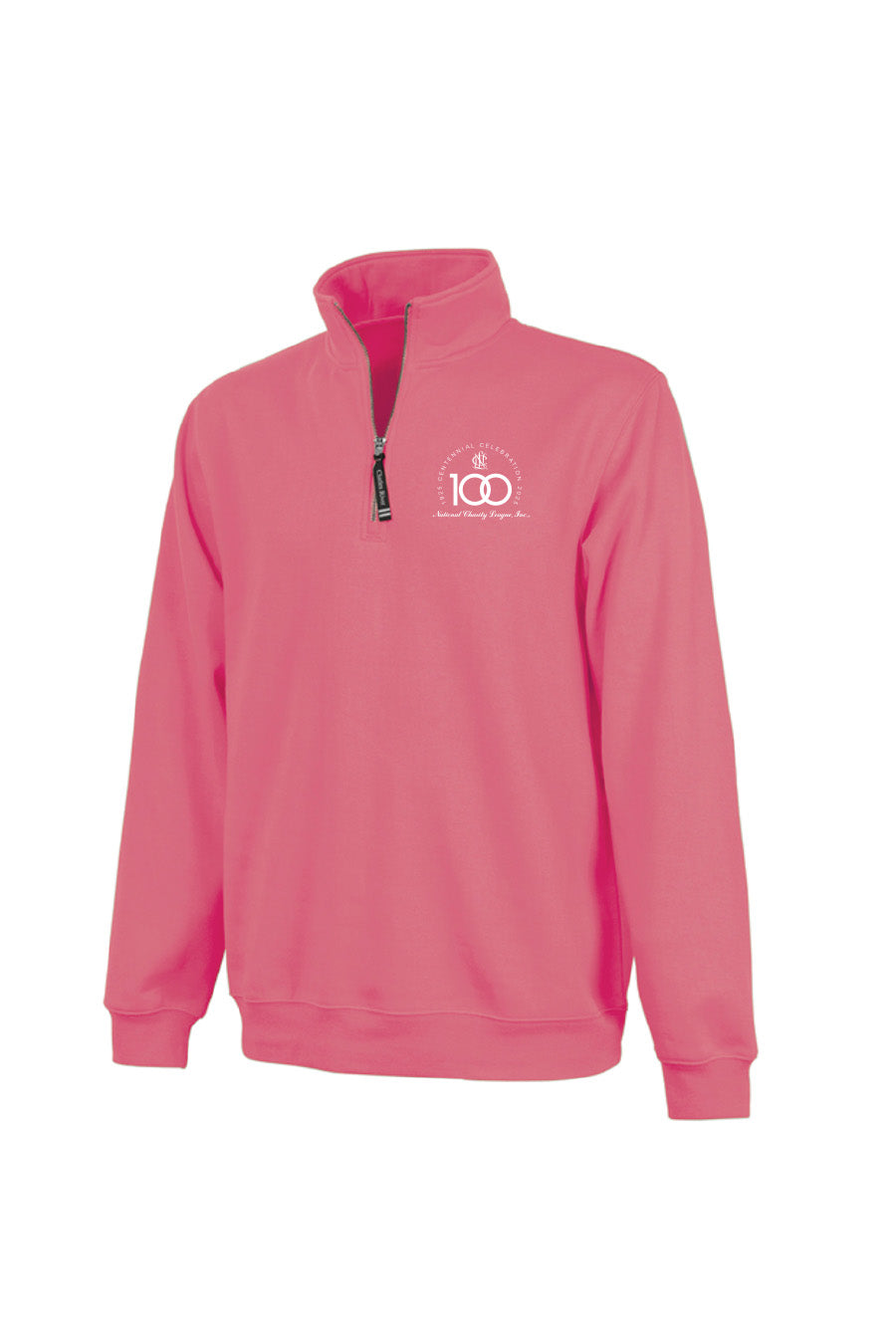 Preppy Pink Centennial Quarter Zip